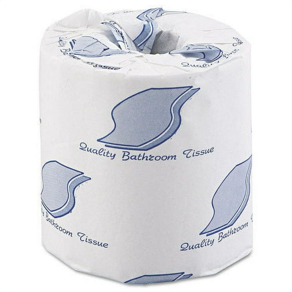 GENERAL SUPPLY Bath Tissue Wrapped 2-Ply White 500 Sheets/Roll 96 Rolls/Carton 238