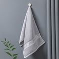 thumbnail image 1 of Bath Towel, 29x13.4 Inch, 100% Cotton, Soft & Absorbent, Rectangle Bathroom Towel, Grey, for Hand, Face & Gym, 1 of 6