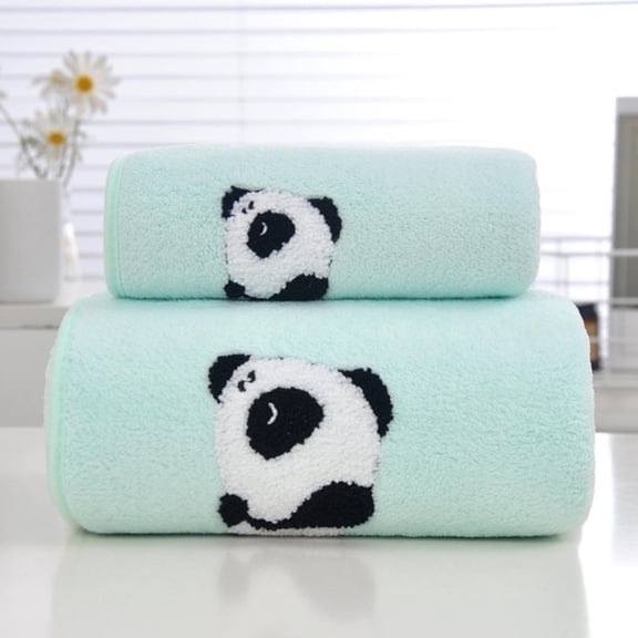 Bath Towel (70*140Cm),Bath Towel X1,Coral Fleece Can Absorb Water Wash Face with Take A Bath Thicken Creative Adult Couple Gift Towel Large Bath Towel Set