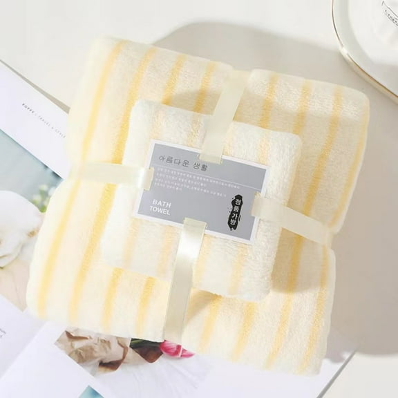 Bath Towel Bathroom Set Deluxe Bath Towel Soft Cotton Towel Set High Absorbent Towel Includes 1 Bath Towel 27.5X55 Inches And 1 Towel 13.5X29.5 In, Usupdd 2025 Bath Towel Bathroom Set Deluxe