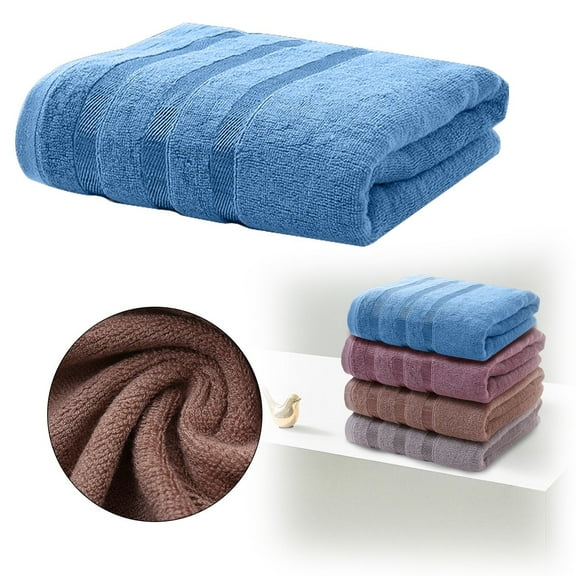 Bath Towel Dark Plain Bamboo Fiber Bath Towel Adult Padded Home Swimming Bath Absorbent Beach Towel A-1* Bath Towel Cloth Polyester Bath Towel