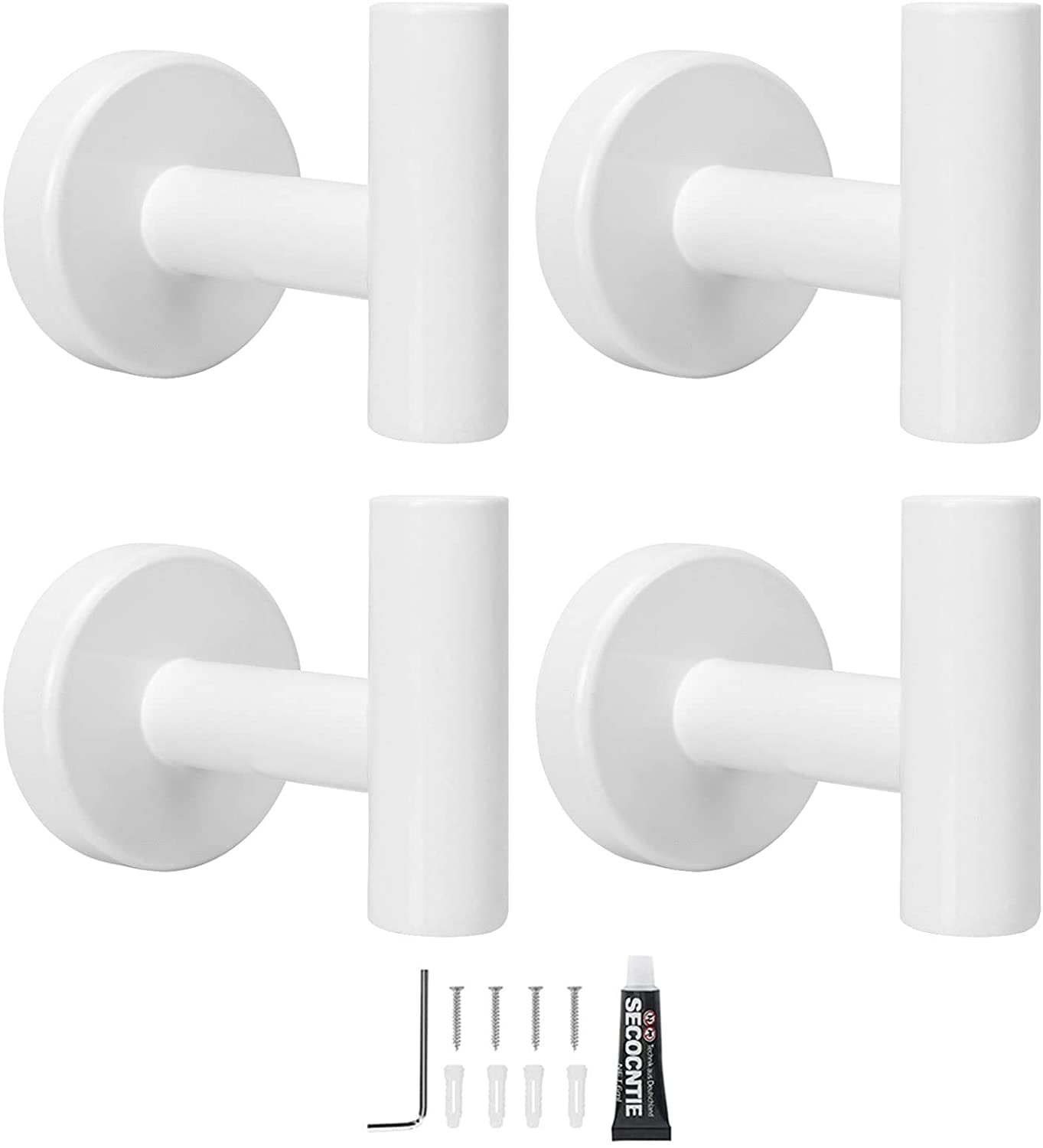 Bath Towel Hooks SUS 304 Stainless Steel Robe Hook Holder, Heavy Duty