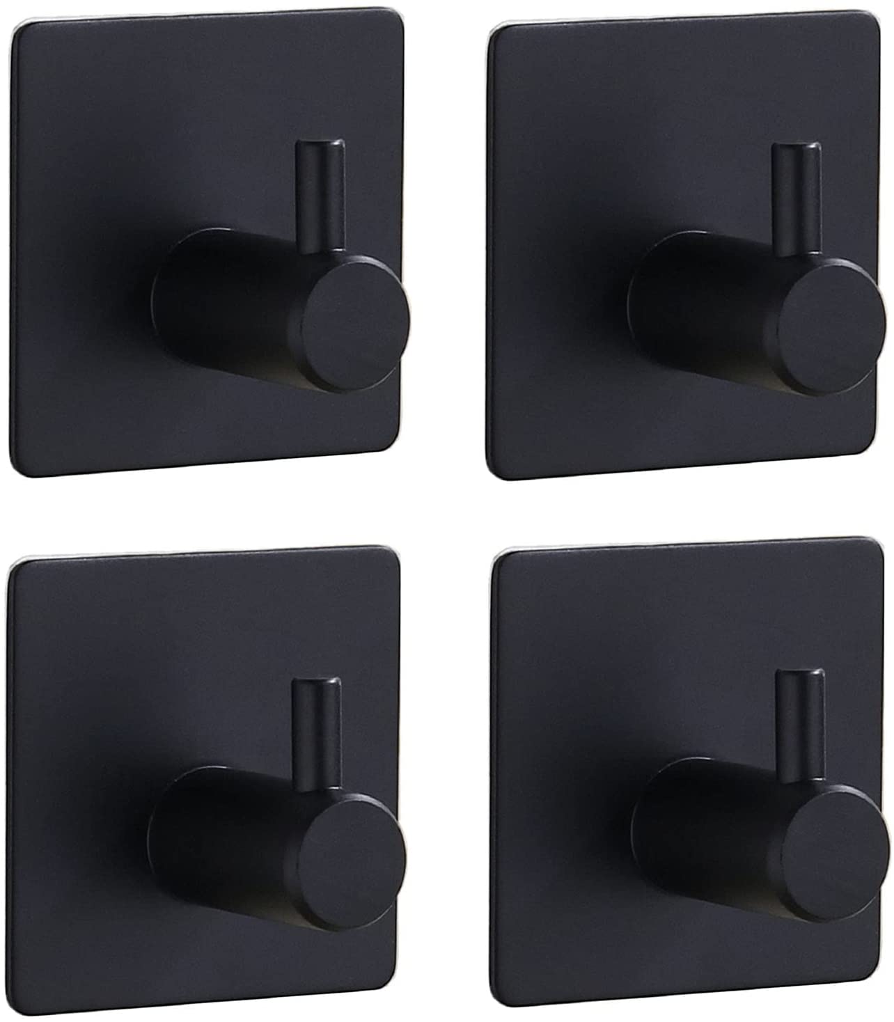 Bath Towel Hooks Stainless Steel Coat Hooks Creative Robe Hook Adhesive ...