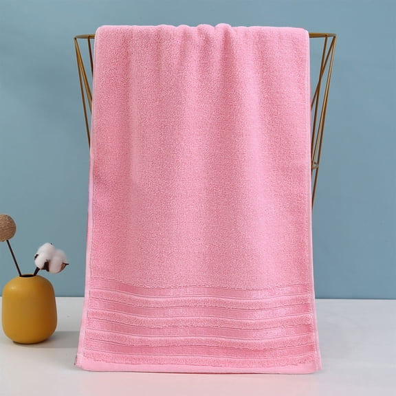 Bath Towel Large Size Extra Absorbent Turkish Towel - Soft Quick Dry Bathroom Shower Gym Travel Beach Use, Lightweight Portable, Multicolor Option