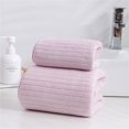 thumbnail image 1 of Bath Towel Polyester-Cotton Blend, Towel Towel *1 Strip (Purple-A), 1 of 5