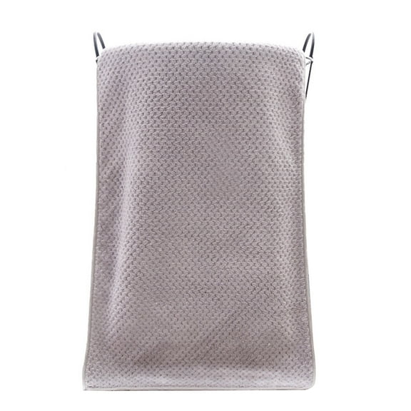 Bath Towel, Portable Super Absorbent Dry Lint Microfibre Bath Towel, Comfortable Fabric Quick Drying for Body, Bathroom, Gym, Spa (Gray)