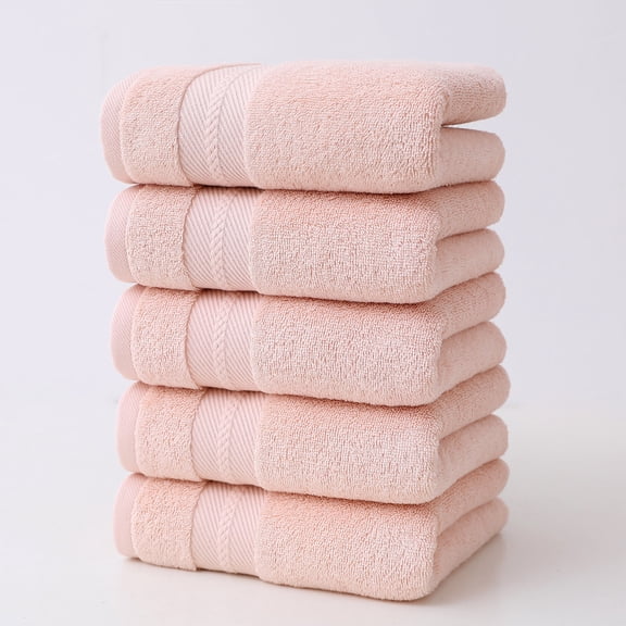 Bath Towel Set 5 Piece Soft Absorbent Quick Dry Towels, Highly Absorbent Fast Dry Durable Fade Resistant Multi Purpose Quick Dry Comfort, For Home Bathroom Spa Gym Travel Adults Daily Use