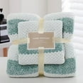 thumbnail image 1 of Bath Towel Set, Soft Cotton Bath Towel Collection, High Absorbent Towel Duo, Deluxe Bathroom Towel Ensemble (Green), 1 of 6