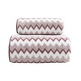 thumbnail image 1 of Bath Towel Set of 2 - Thick Soft Absorbent 55x27 inch Large Towels for Bathroom, Blue, 1 of 8