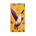 thumbnail image 1 of Bath Towel Single-Sided Printed Highly Absorbent Soft Quick Towel for Bathroom Spa Gym & Sports Flying Duck, 1 of 5