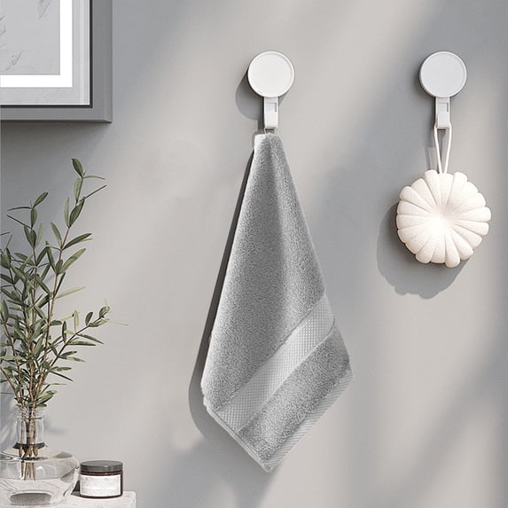 Bath Towel Soft Absorbent Quick Dry for Bathroom, Hotel, Gym, Spa & Travel, Lightweight Plush Shower Towel, 13.39 X 29.13 Inch Gray