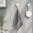 thumbnail image 1 of Bath Towel | Thick Soft Absorbent Bathroom Towel | 74x35 cm | Quick Dry Cotton | Durable Double-Needle Stitching | Multi-Use Spa Beach Salon Home | 1 Pack | Dark Gray Light Gray Blue Beige, 1 of 6