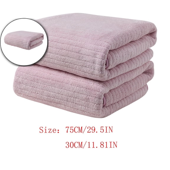 Bath Towel, Towel for Adult, Absorbent Dry Hair Towel Beach Towels Strip Patterned Bath Towel Quick Dry