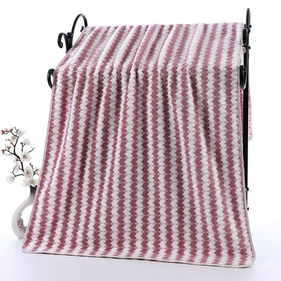 Bath Towel ,Ultra Soft Microfibers Bathroom Towel Set Extra Large Plush Bath Sheet Towel,Highly Absorbent Quick Dry Oversized Towels Spa Hotel Luxury Shower Towels,30X14 in (Purple)