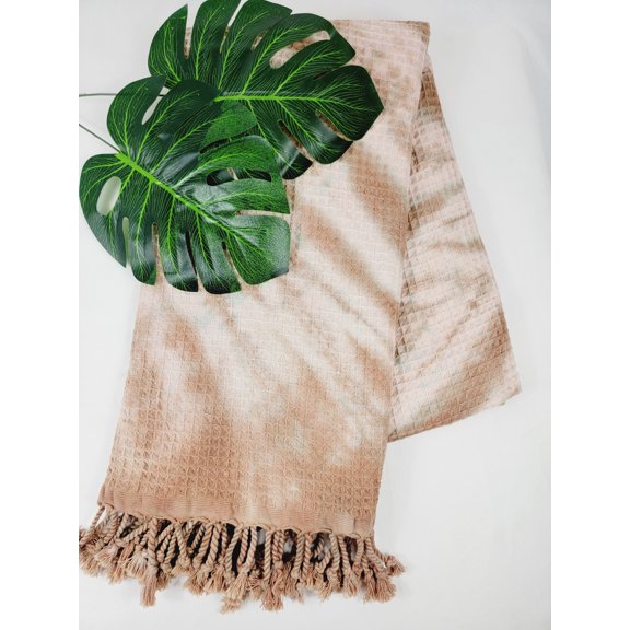 Bath Towel, Waffle Towel, Turkish Beach Towel, Handmade Tie dye