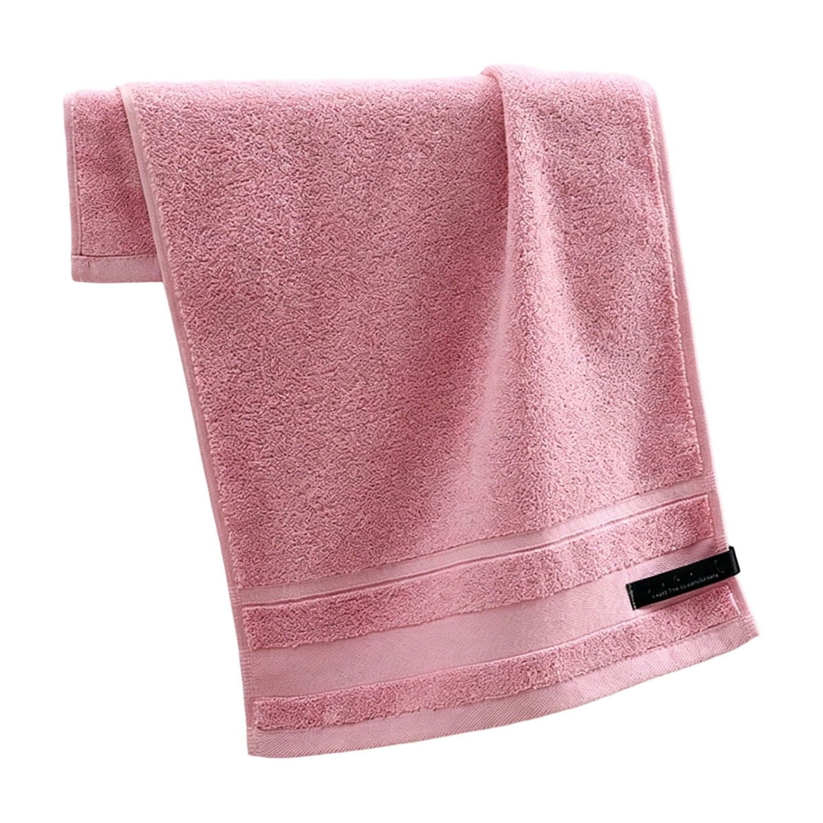 Bath Towel with Soft Absorbent Cotton Texture and Quick Dry Design for ...