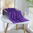 thumbnail image 1 of Bath Towels,1PC Bathing Towel Shower Absorbent Superfine Fiber Soft Comfortable Bath Towel Towels For Bathroom,Purple, 1 of 5