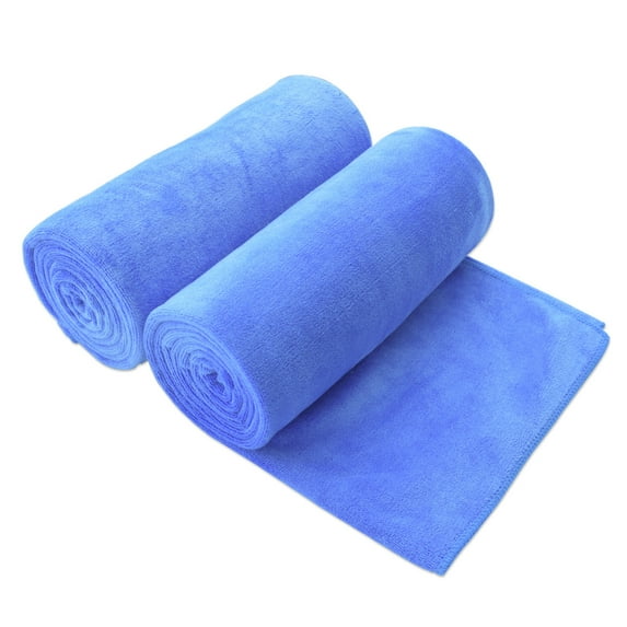 Bath Towels 2 Pack Towel Sets (30" x 60") - Extra Absorbent, Fast Drying Solid Color