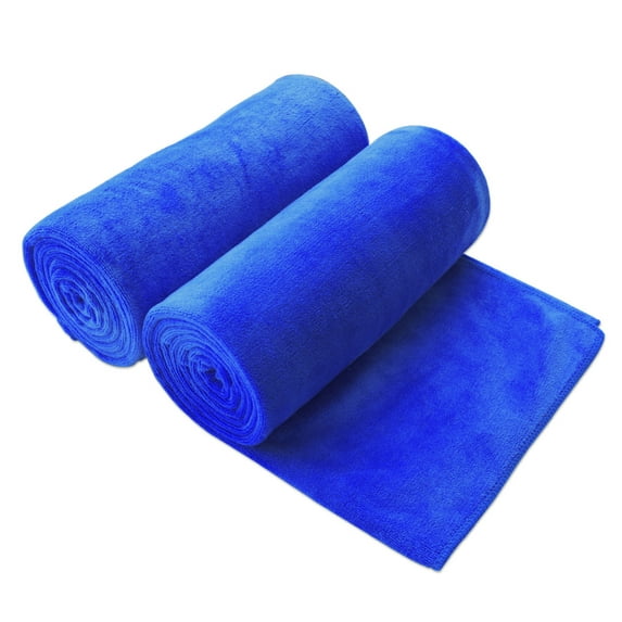 Bath Towels 2 Pack Towel Sets (30" x 60") - Extra Absorbent, Fast Drying Solid Color