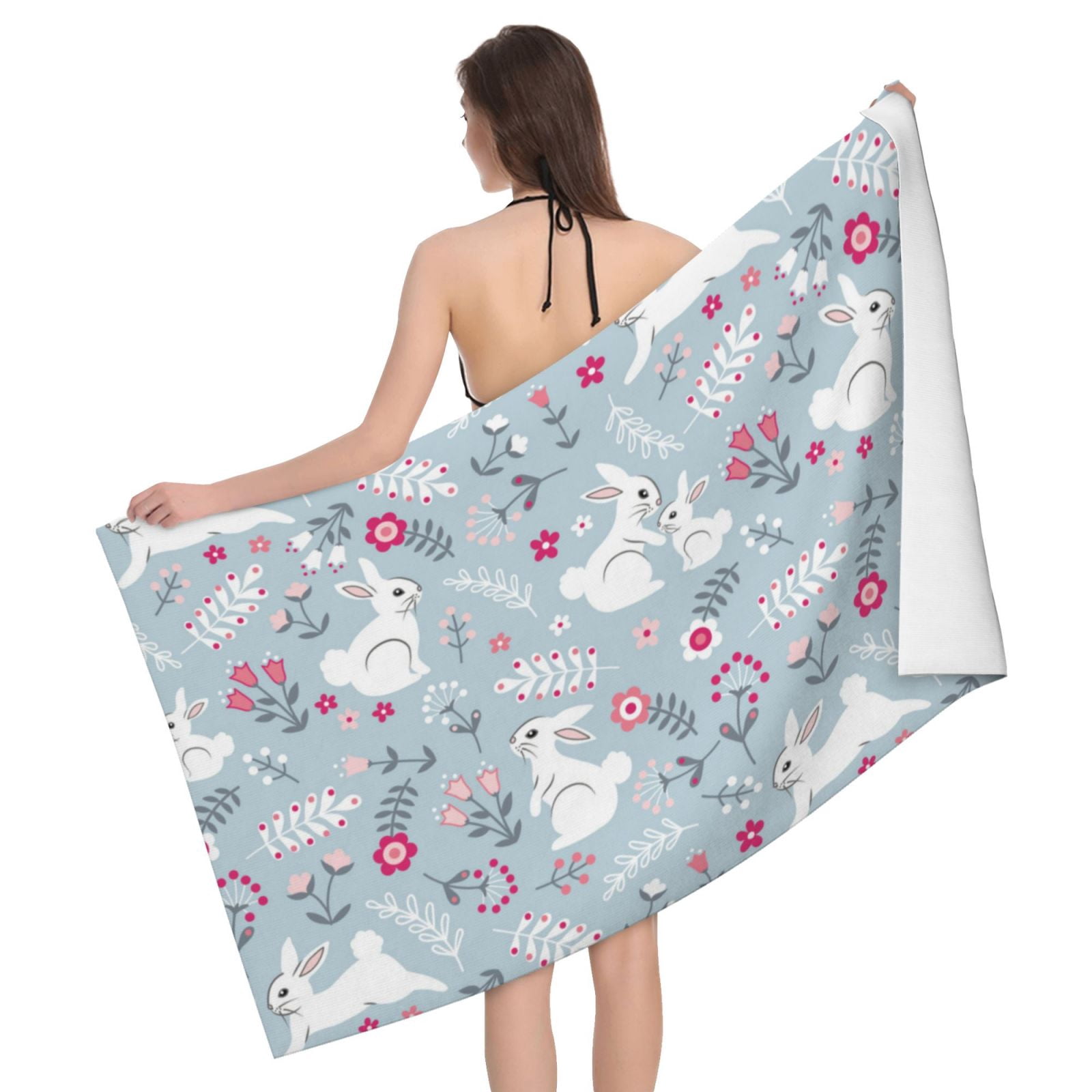 Bath Towels for Bathroom, Quick Dry Microfiber Towels for Body