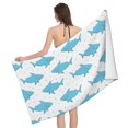 Bath Towels for Bathroom, Quick Dry Microfiber Towels for Body, Cartoon