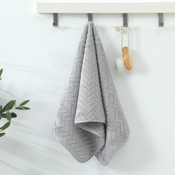 Bath Towels Cotton Towel,Super Absorbent Bath & Face Towel,Low Shedding Hair Towel,Thickened Quick Dry Towel,Home Use,Soft & Durable Towel Holiday Gifts