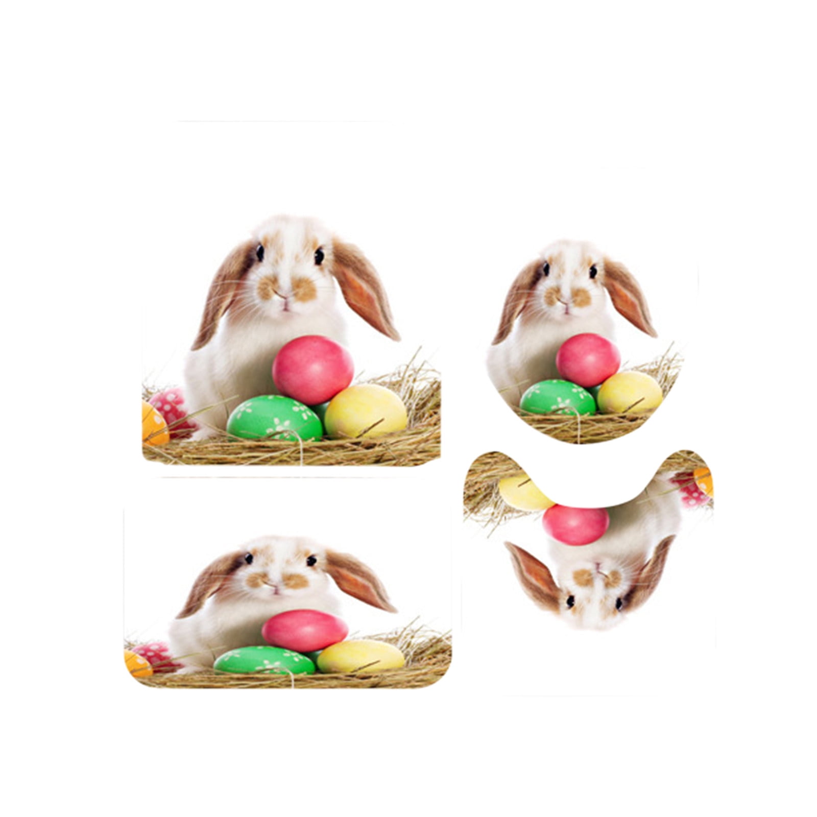 Bath Towels Extra Large Easter Digital Print And Polyester Bathroom 4