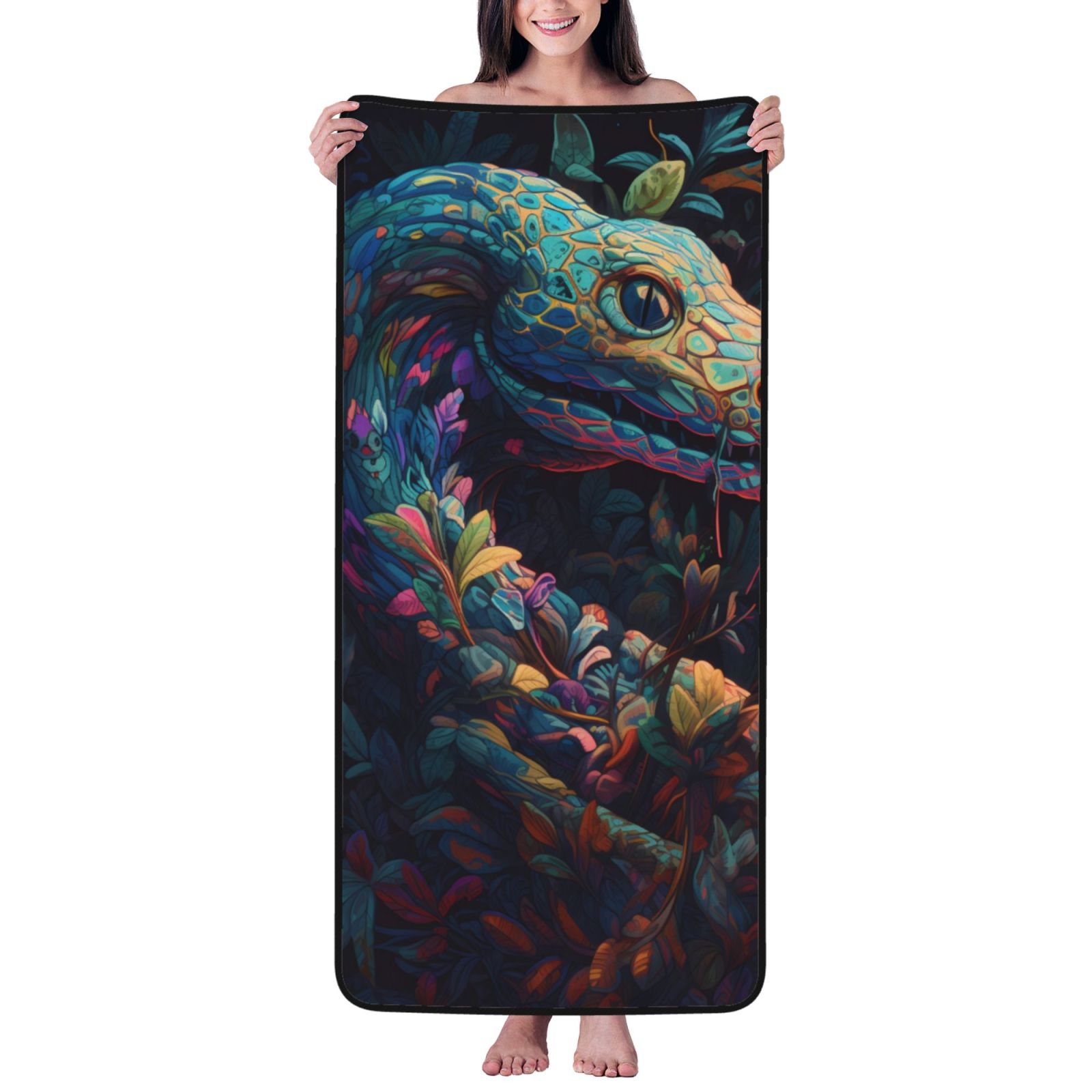 Bath Towels Highly Absorbent Large Bath Towels, Soft Shower Towels for Bathroom, Colorful