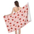 Bath Towels Ladybug With Flower Ultra Soft Towels for Bathroom Highly