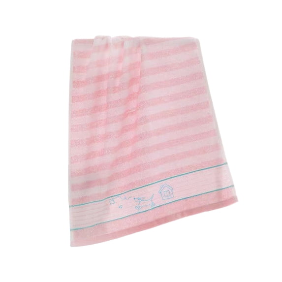 Bath Towels Large Soft Thick Absorbent 13.39x26.77 Inches Striped Bath Towels for Home Gym Pool Yoga Hotel Shower