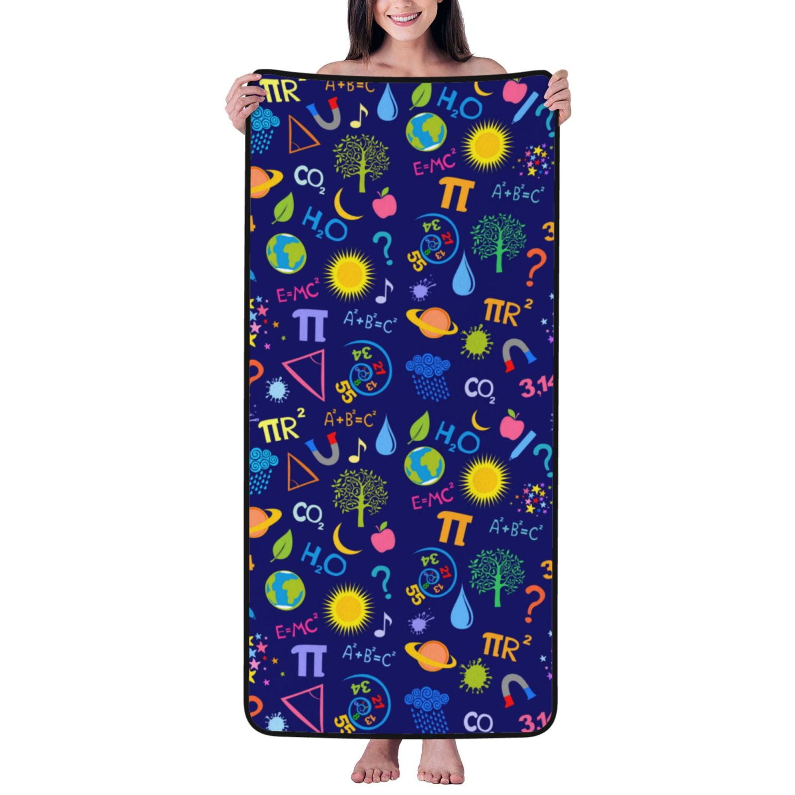 Bath Towels, Mathematics And Chemistry Highly Absorbent Towels for