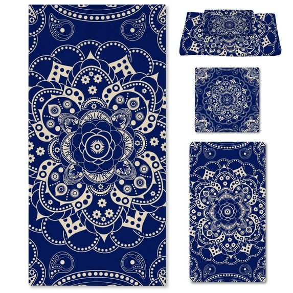 Bath Towels Set of 3 - Shower Towels, Hand Towel, Wash Cloths, Absorbent & Ultra Soft Towels for Bathroom, Extra Large Bath Sheets for Everyday Use, Gym & Spa