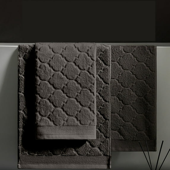 Bath Towels Set For Bathroom, Thick Soft Absorbent Wash Face Towel, 100% Cotton, Ultra Soft, Highly Absorbent, Modern Minimalist, Family Household, Spa Gift, Luxurious Comfort TOPLIU