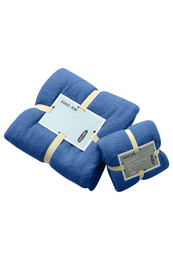 Bath Towels Set Of 2 On Clearance Cotton 2 In 1 Bath Towel And Face Towel Soft-Bath Towels Set OF
