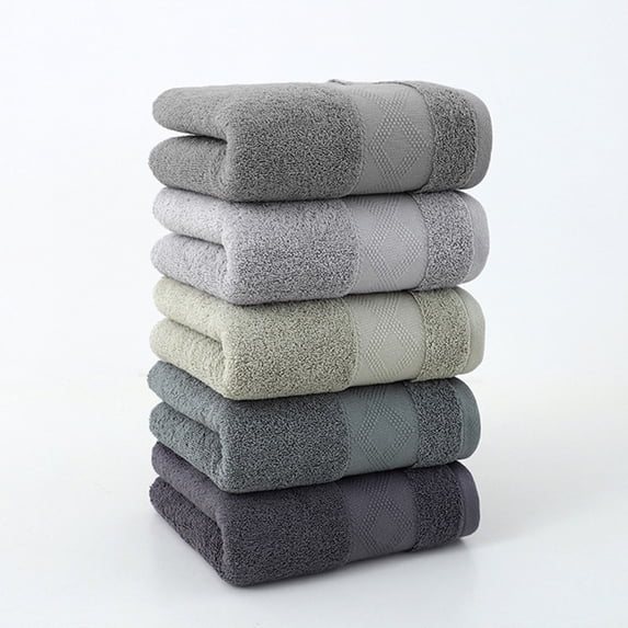 Bath Towels Set, Soft Absorbent Cotton, Spa-grade Luxury, Quick-dry Bathroom Linens, Decorative Home Essentials, Topliu