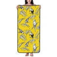 Bath Towels Sketch Cute Parrot Toucan Soft Absorbent Towels for