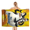 thumbnail image 1 of Bath Towels for The Penguins of Madagascar Beach Towel Kids Boys Girs Soft & Absorbent Gifts for Bathroom Travel Camping Vacation 31.5×63 inch, 1 of 6