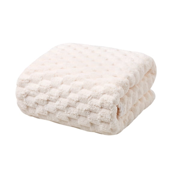 Bath Towels with Hanging Loop Velvet 70x140cm Absorbent Quick-Dry Hair-Free Thickened Bath Towels Set