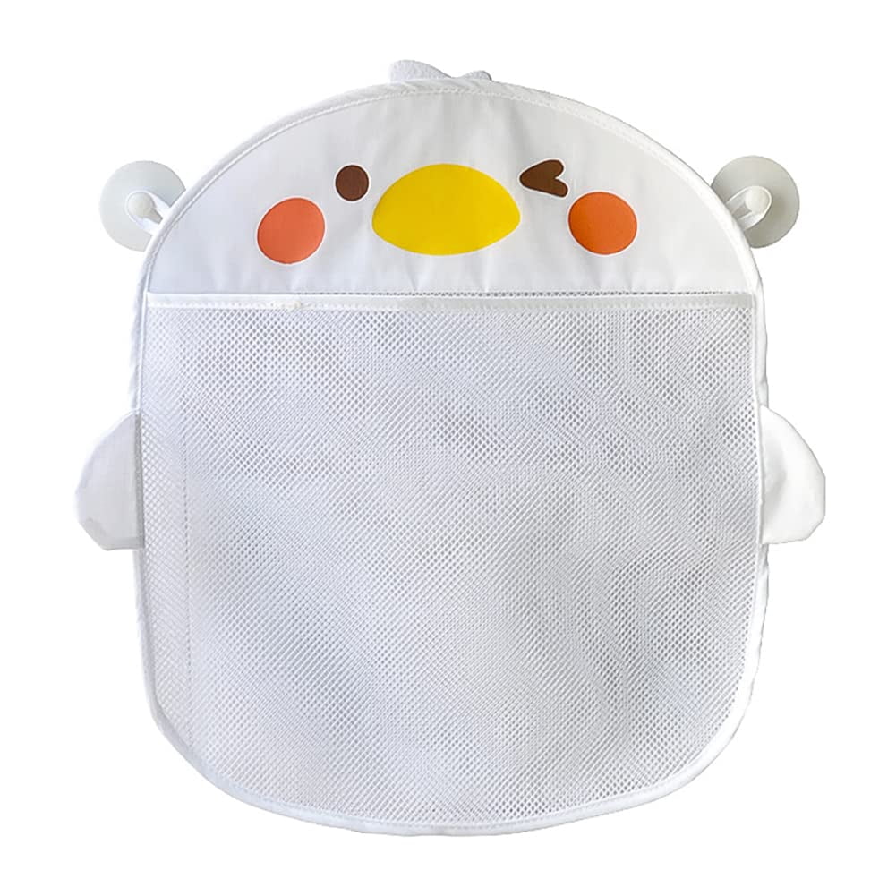 Bath Toy Organizer with 2 Hooks Bathroom Toy Holder, Bath Toy Storage Bathroom Toy Storage Net ...