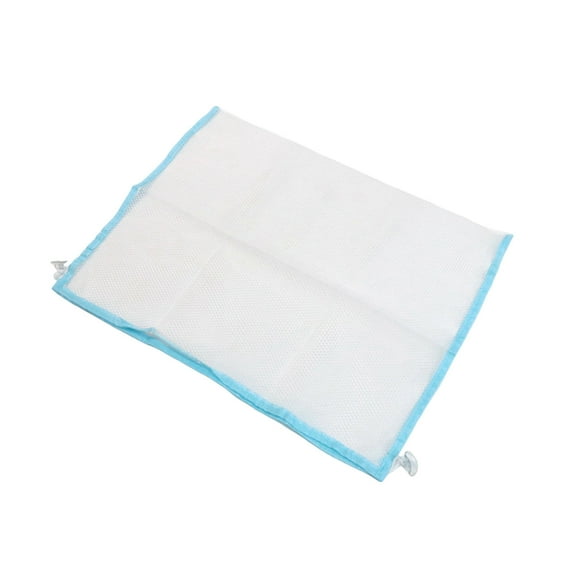 Bath Toy Organizer with Suction Cup & Adhesive Hooks - Mesh Storage Net Bag for Kids Bathtub Toys Quick Dry Hanging Shower Caddy Baby Toddler Bathroom Organization