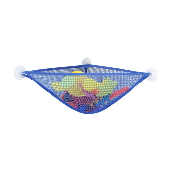 Bath Toy Organizer with Strong Suction Cups and Durable Material for Bath Toys