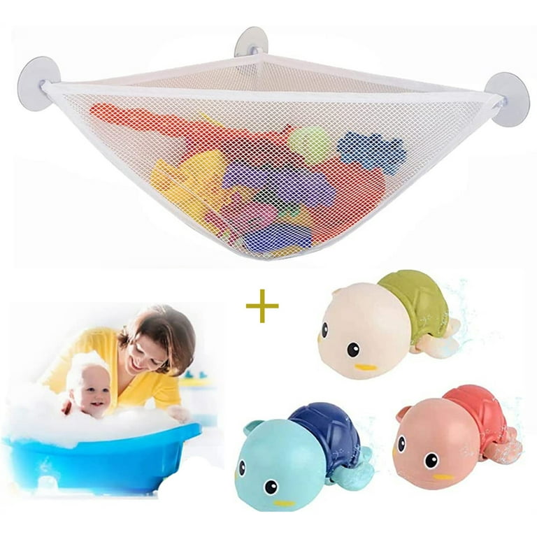 Baby Bath Toy Organizer Bathroom Bathtub Mesh Net Storage Bag