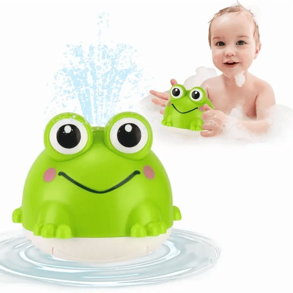 Bath Toys for Ages 1-3, Bath Toys 1 2 3 Year Valentines Gifts for 6-12-18 Months, Light Up Whale Bath Toy Sprinkler Birthday Bathtub Fountain Pool Water Toy
