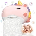thumbnail image 1 of Bath Toys, Baby Bath Bubble Machine, Bathtub Toys Christmas Birthday Gifts for Toddler Girls 1 2 3 Years, 1 of 6
