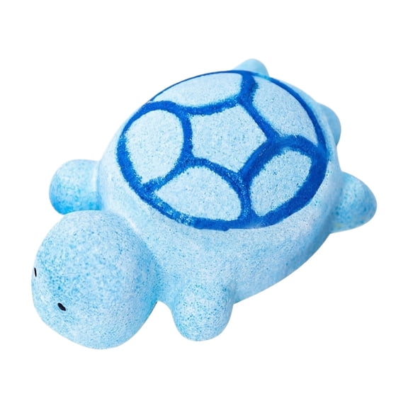 Bath Toys, Bath Toys, Turtle Stuffed Animal, Sensory Toys for Student, 3X2 in Solid Blue, Water Play for Student, Sensory Squeeze Toys, 1 Pc