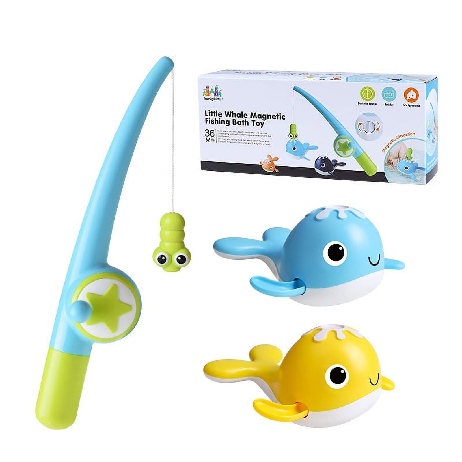Bath Toys Set for Toddlers 1-3, Bath Toy Storage Bag Hooks,Baby Bathtub  Toys with 36 Letters and Numbers,Shower Toys Bath Time with 3 Fishing Toys  and
