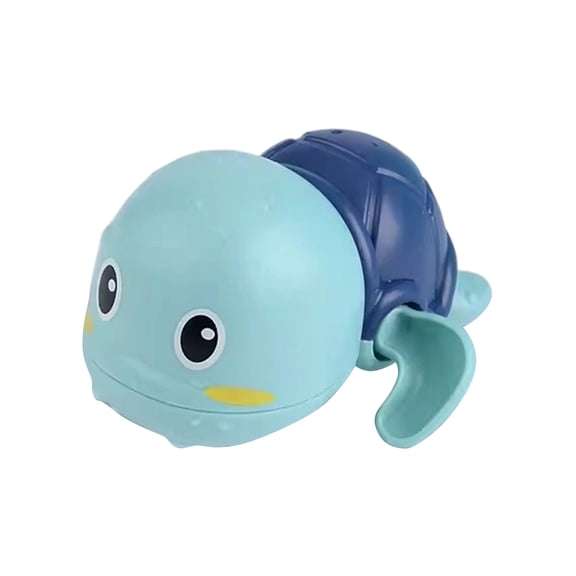 Bath Toys for Toddlers 1-3 Pool Toys for Toddlers 1-3 Wind-Up Swimming Turtles Floating Waterproof BPA-Free Easy-Grip Design Ideal for Bathtub Swimming Pool Perfect for Boys and Girls Age 1 2 3,Blue