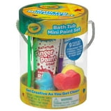 Crayola Bath Tub Mini Paint Set - Washable Children's Art Kit - Walmart.com