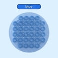 thumbnail image 1 of Bath Tub Shower Mat, 11.8" x 11.8" PVC Non-Slip Round Shape Shower Mat with Drain Holes, Suction Cups for Bathroom Bathtub, 1 of 3