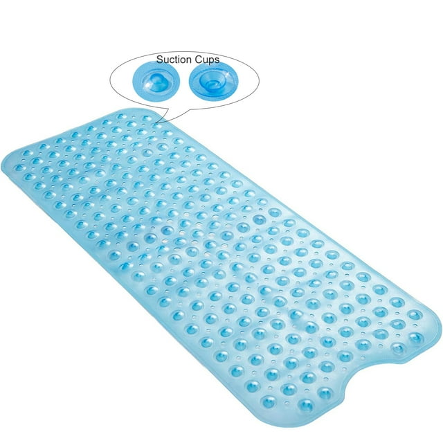 Bath Tub Shower Safety Mat, 39 x 16 Inch Non-Slip and Extra Large ...